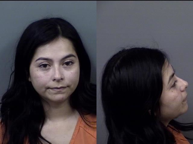 Valeria Bilby arrested June 20 on a misdemeanor charge of domestic battery.
